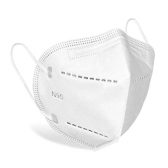 Respirador N95 blanco desechable